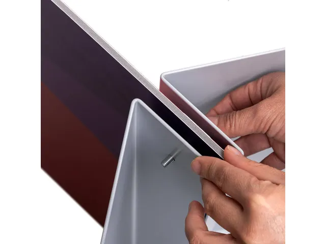 Interlocking Panelbase 80cm metaal voor Reclamepaneel