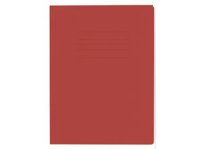 Dossiermap Kangaro folio 240 grams recycled karton rood