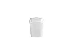 Quartz Hygienebak Afvalbakje 8 Liter Kunststof Wit