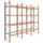 palletstelling,basis+2xaanbouw,HxBxD 4620x5875x1100mm,vakl. 3000kg