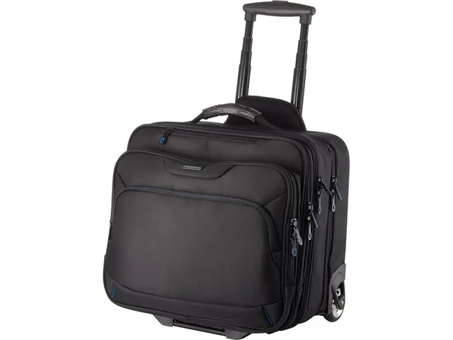 Trolley Lightpak Bravo 2 zwart nylon 16 inch laptop