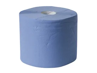 Poetsrol verlijmd blauw 2-laags 2 Rol - 3
