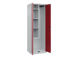 schoonmaakkast,HxBxD 1850x600x500mm,links 4vakken - 2