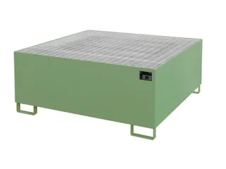 opvangbak,v. 1xIBC,opvangvol. 1000l,HxBxD 620x1460x1460mm,m. rooster - 1