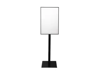 Verlichte Infostandaard LED Slide In A1 Zwart - 6