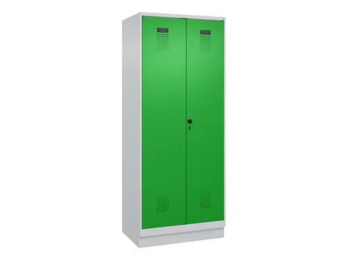 locker voor scheiding van kleding,HxBxD 1950x800x500mm,2vak