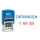 Woord-datumstempel Colop S160O ontvangen blauw rood