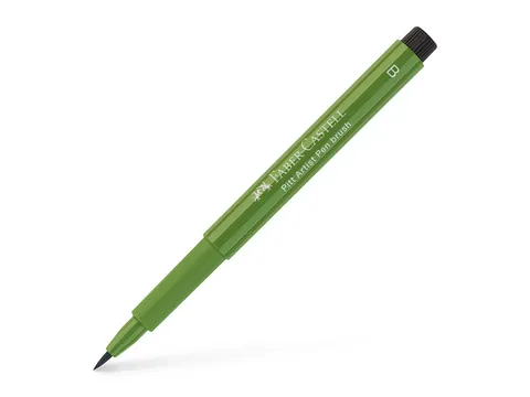 Tekenstift Fc Pitt Artist Pen Brush 167 Permanent Olijfgroen