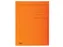 Dossiermap 3 Kleppen Folio Oranje 50x
