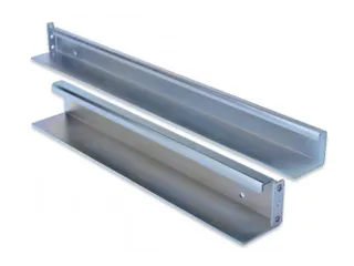 L-Support Glijrails Voor 483mm 19'' Serverkasten van 500-750mm Diep - 2