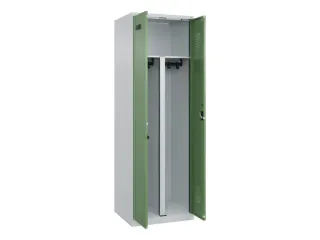 PBM-locker,HxBxD 1850x600x500mm,2vak,vak B 300mm,cil.-slot - 1