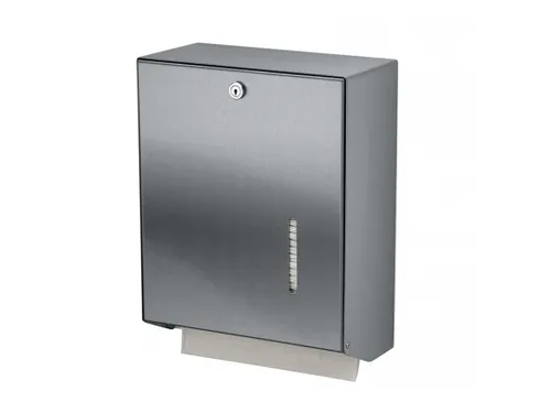 Handdoekdispenser Rvs Groot C-vouw Z-vouw