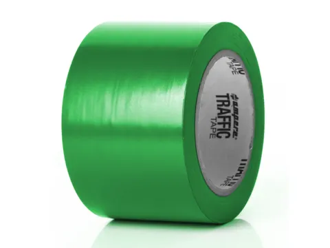 tape,standaardkleur,PVC,groen,band LxB 33mx50mm