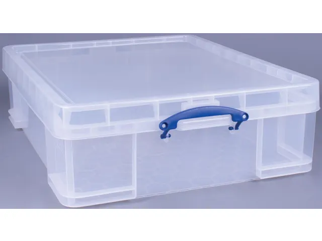 Opbergbox Transparant 70 Liter