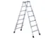 Boktrap Aluminium L 1 61M 2X7Treden Dubbelzijdig