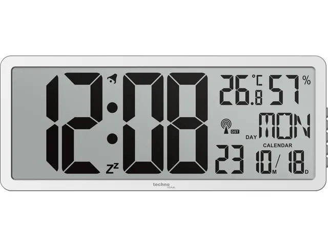 Horloge murale numérique Technoline WS 8135 367x157x24mm