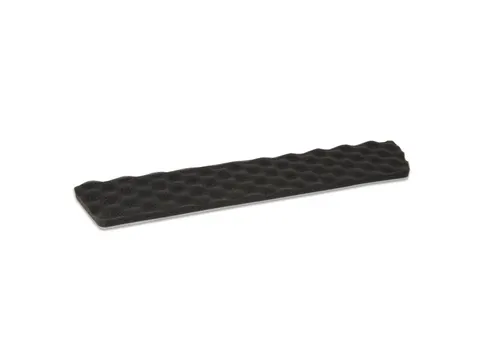 Schuimzool ribbelfoam 55cm Grijs pe r stuk