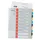 Cosy tabbladenA4 11-gaatsperforatie PP set 1-10