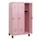 schoollocker,HxBxD 1630x900x500mm,3vak,vak B 300mm,draaigrendel,voeten