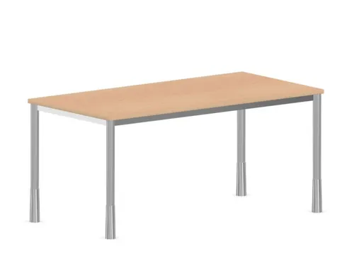 In hoogte verstelbaar bureau,HxBxD 720-840x1600x800mm,NE-esdoorn