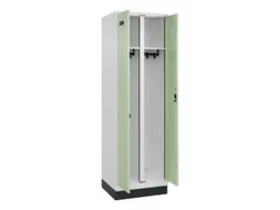 locker voor scheiding van kleding,HxBxD 1950x600x500mm,2vak