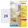 Rond Etiket Avery L7780-25 40mm Transparant 600 stuks