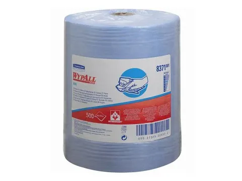 WypAll 8371 Poetsdoek Rol X60 Hydroknit 1-laags blauw