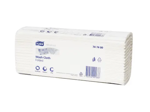 Tork 747400 Advanced Gevouwen Wasdoek H3 4-laags Wit 2400 stuks