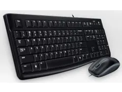Logitech Desktop MK120 AZERTY Toetsenbord Zwart FR