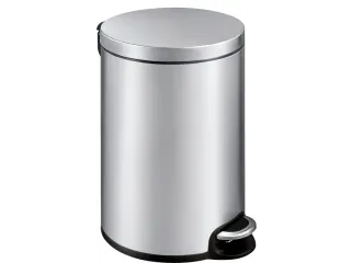Serene pedaalemmer 20 liter met metalen Binnenemmer mat RVS - 1