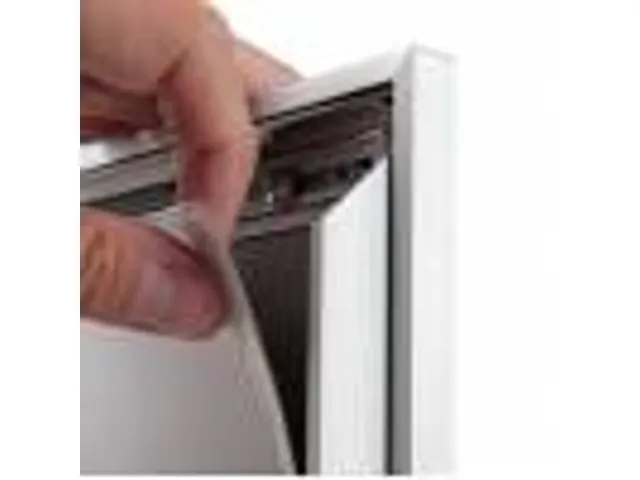 Design Kliklijst Compasso A0 Rechte Hoeken 37mm Zilver Weerbestendig