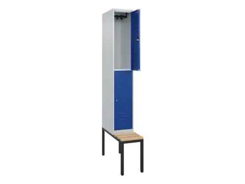 Dubbeldekse dekenkist,HxBxD 2120x300x815mm,1x2vak.,vak B 300mm