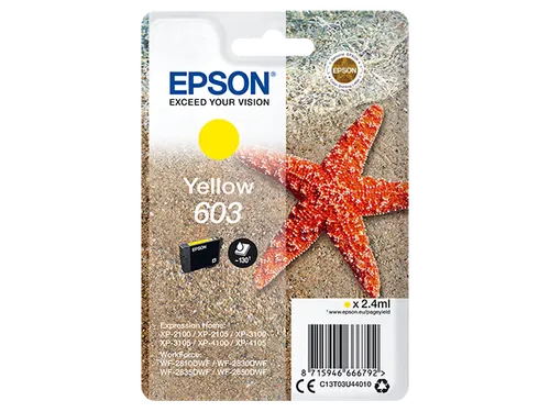 Singlepack Yellow 603 Ink