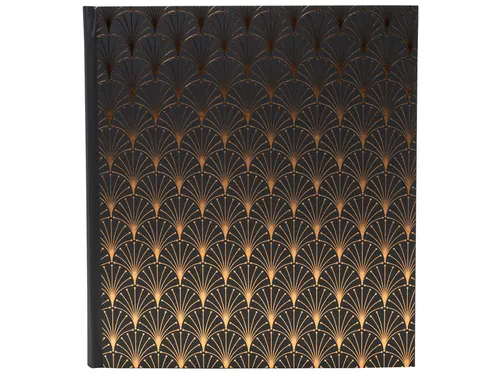 Fotoalbum Exacompta 29x32cm 60 zwarte pagina's Néo Déco zwart