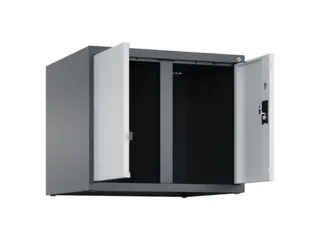 opzetkast,v. locker voor scheiding van kleding,2vak.,vak B 300mm - 1