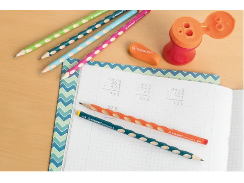 Potlood STABILO Easygraph grafiet 325 HB classpack 48 stuks