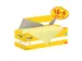 Memoblok 3M Post-it 654-CY 76x76mm geel voordeelpak
