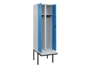 locker voor scheiding van kleding,HxBxD 2120x600x815mm,2vak - 2
