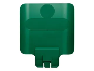 Paneel Rubbermaid Slim Jim Recyclestation voor label groen - 1