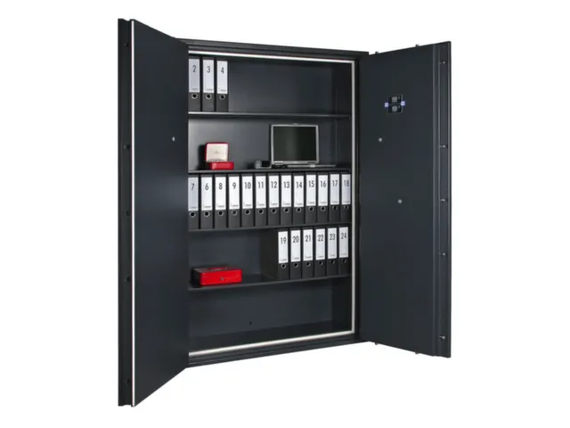 Armoire Forte Classe De Sécurité Vds 2 Acier 1Porte Coloris Ral7024