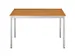 Table Polyvalente Tube Carré 4Pieds Hxlxp 740X1600X800Mm Rectangulair