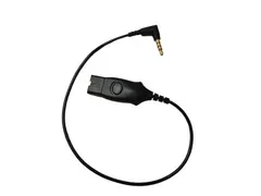 Poly-kabel met 3,5 mm connector naar QD