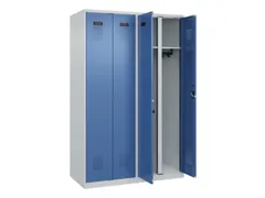 locker voor scheiding van kleding,HxBxD 1850x1200x500mm,4vak