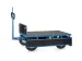 Handtrekwagen 6455PZ 750kg 1540x840mm hout polyurethaan trekoog
