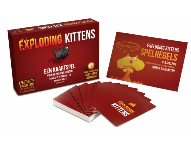 Spel Exploding Kittens Original Edition 7+