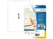 HERMA 8964 Transparante Inkjet folie-etiketten A4 210x297mm 10 stuks