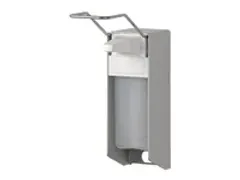 OUTLET Zeep Desinfectiemiddeldispenser 500ml aluminium lange beugel
