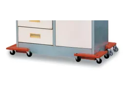 Transportroller Draagvermogen (4 Stuks) 600kg Machines 204x366mm