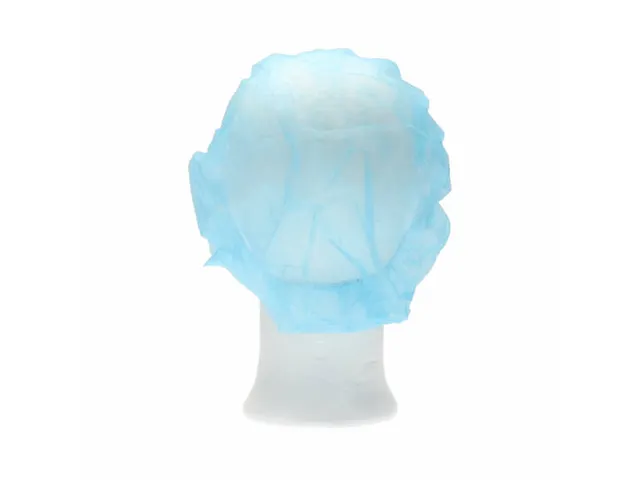 Non Woven Haarnet Blauw 50Cm Bouffant Cap maat M 1000 Stuks