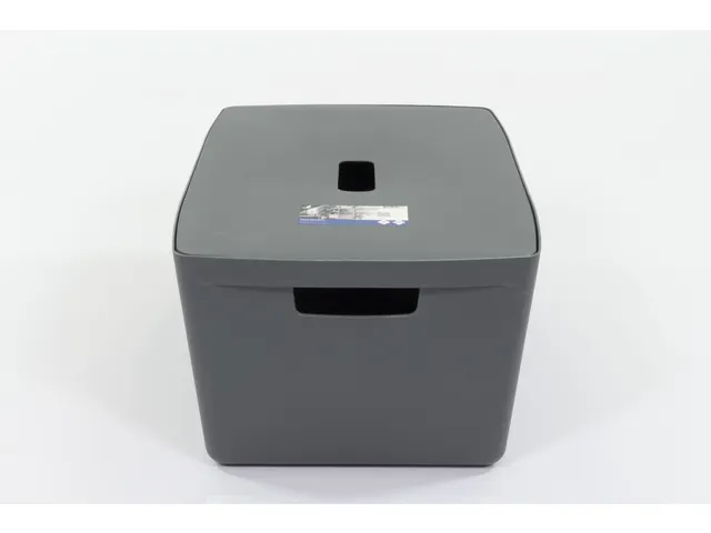 Boîte de rangement Kangaro PP 28 litres anthracite